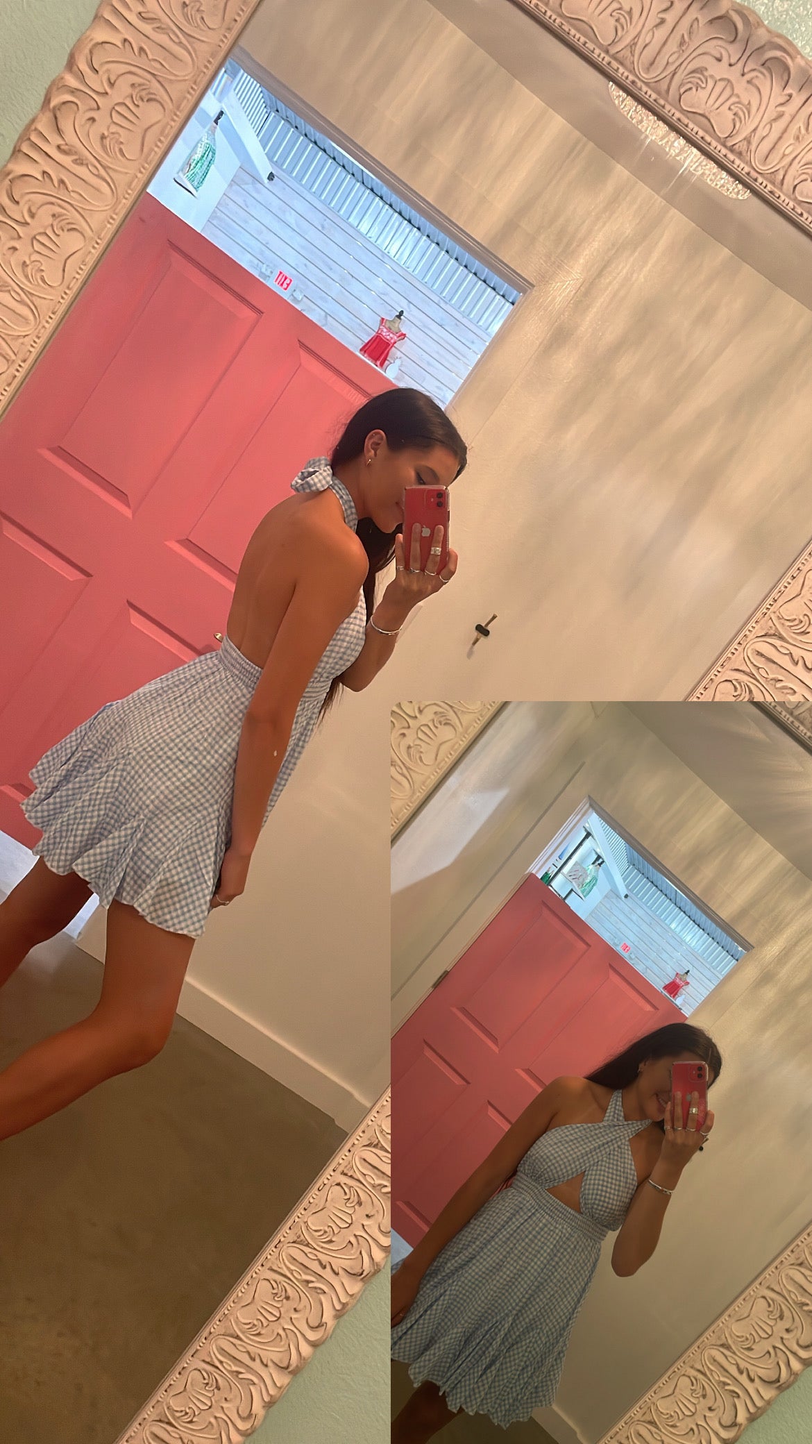 Halter Neck Mini Dress