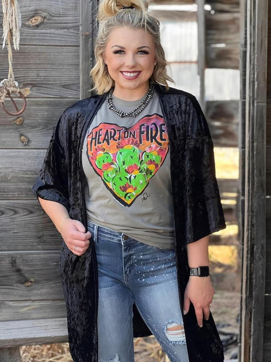 Callie's Heart On Fire Tee