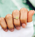 Pura Vida Smiley Face Ring