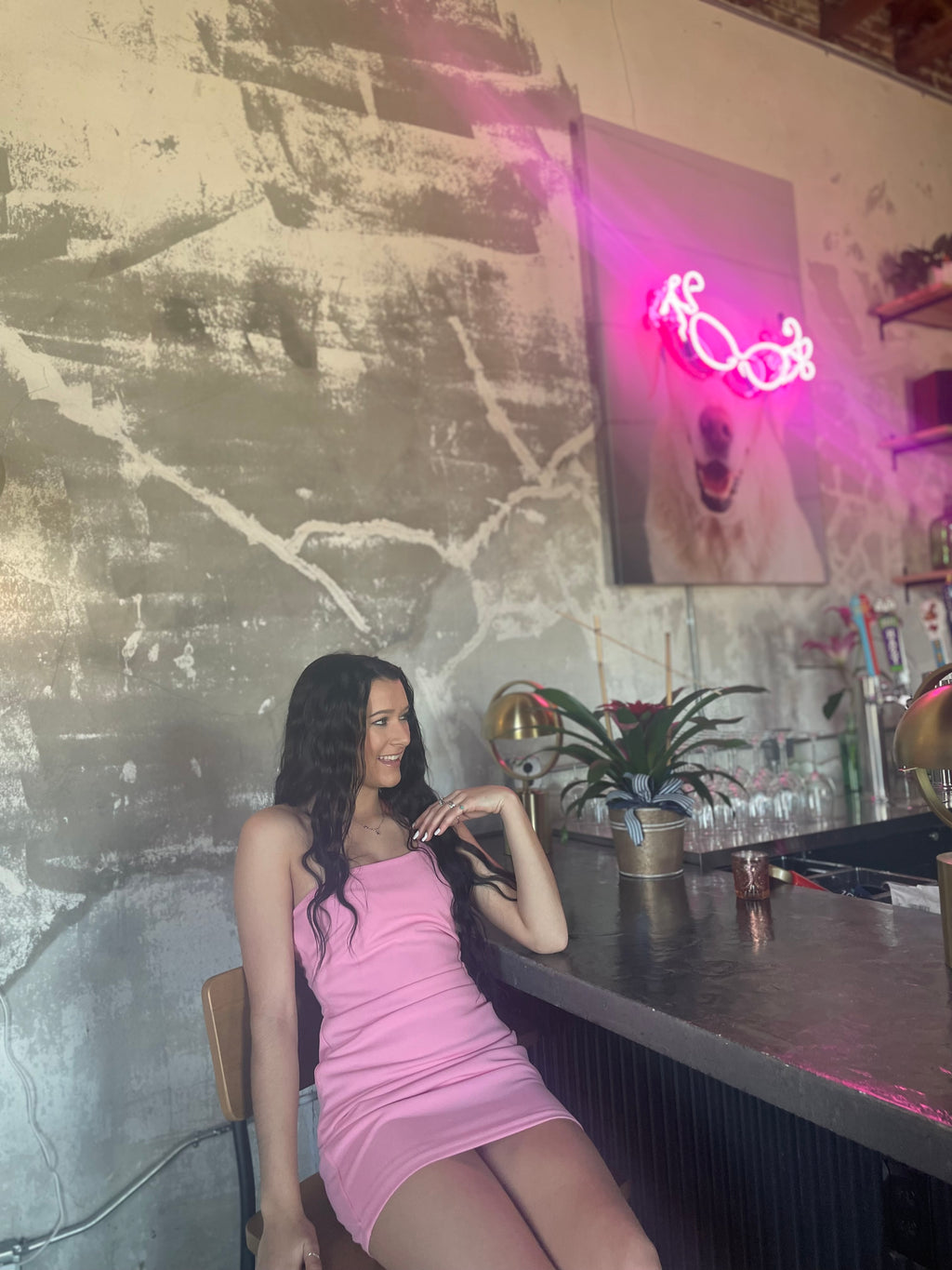 One Shoulder Mini Dress