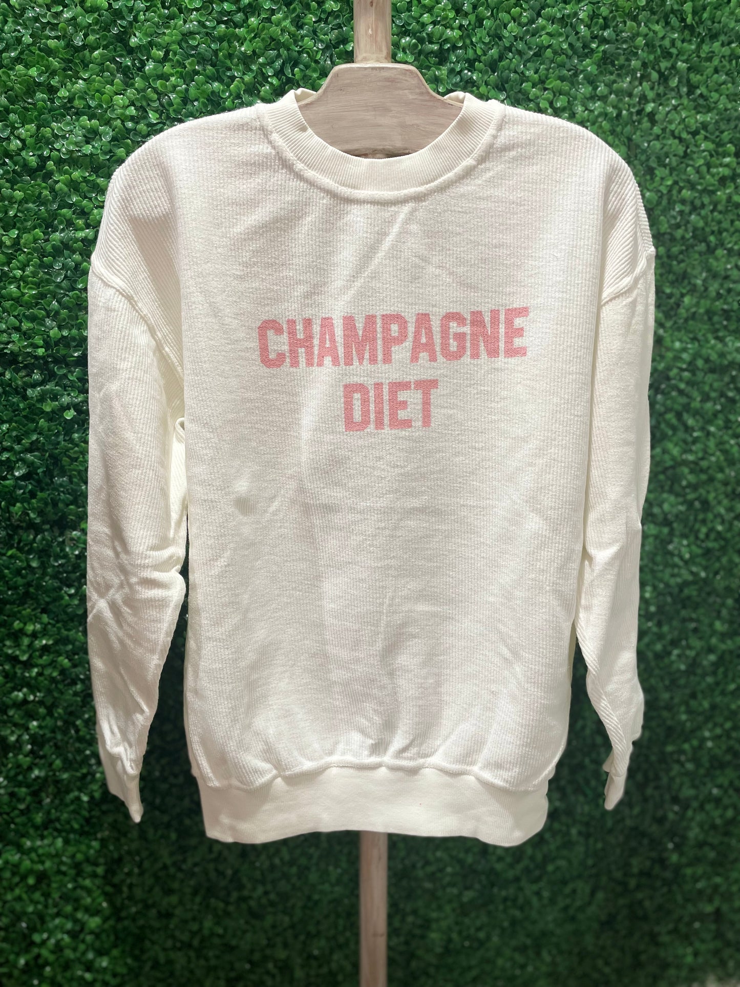 Champagne Diet Sweatshirt