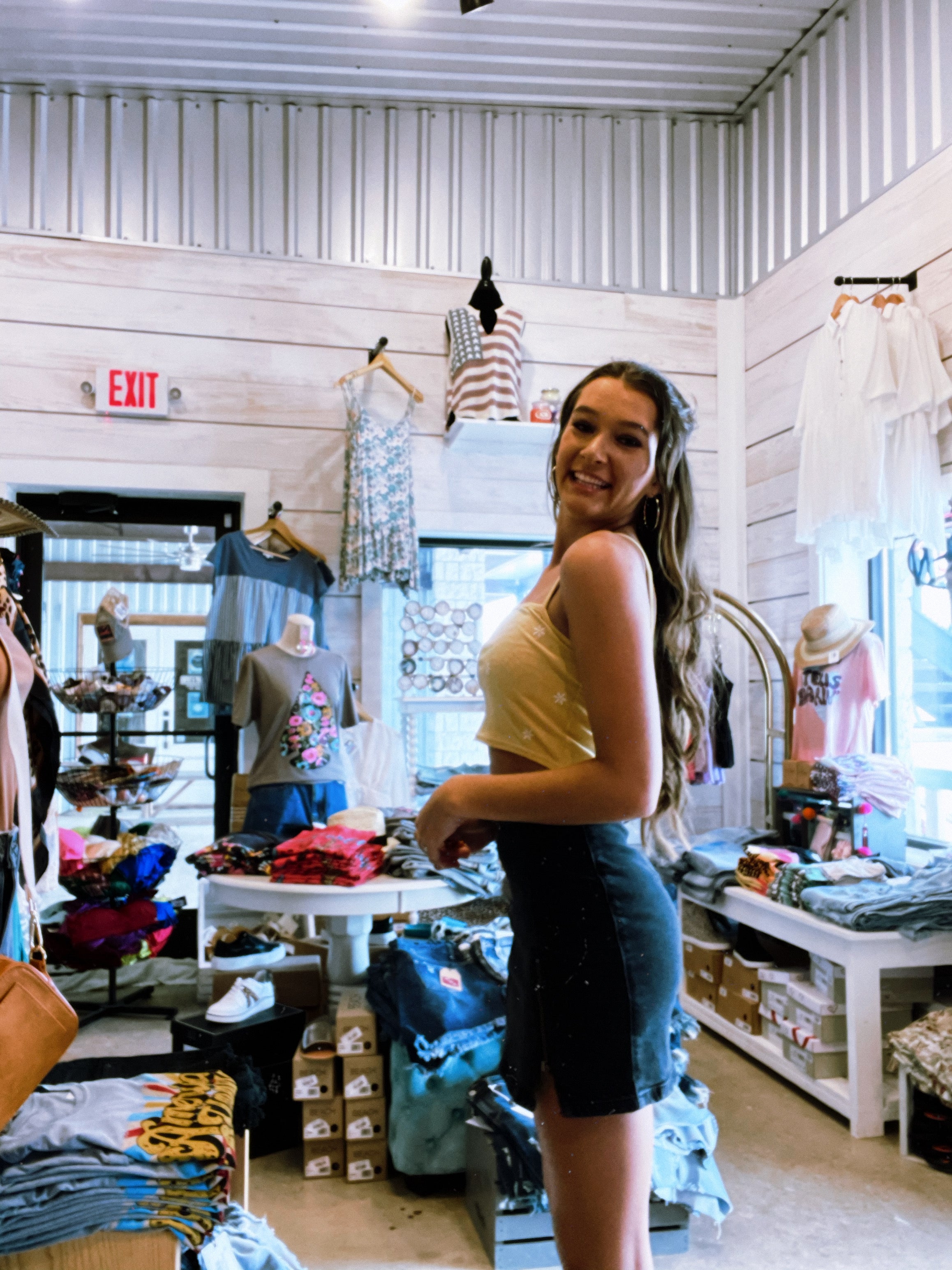 Embroidery Tank Crop