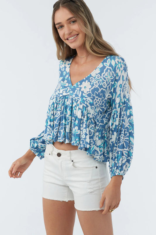 Mary Cristina Floral Top