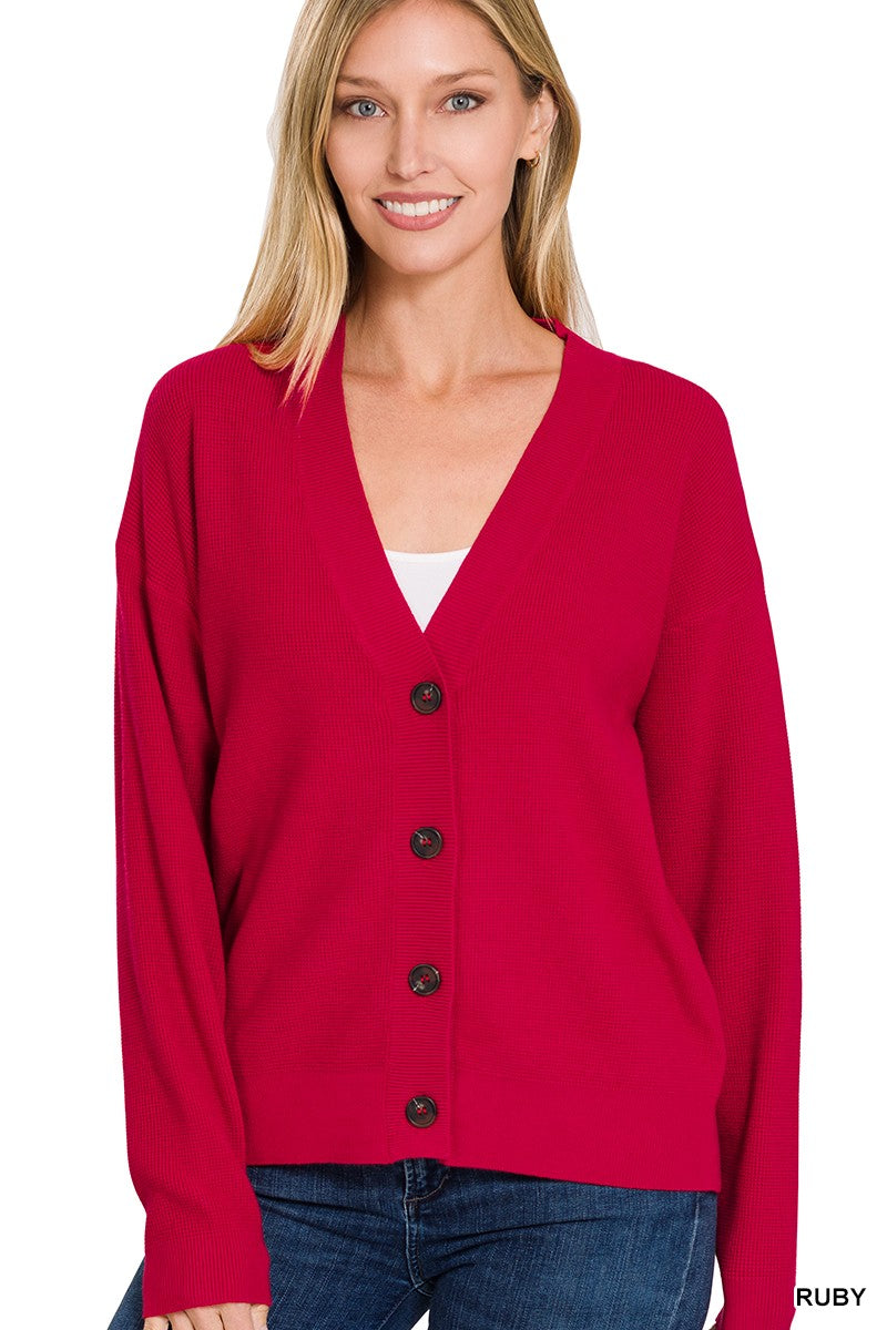 Viscose Sweater Cardigan