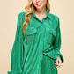 Wavy Green Top